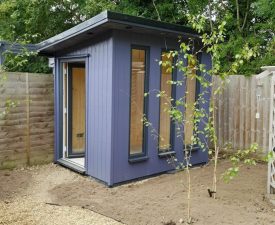 Bespoke Garden Room with sloped roof